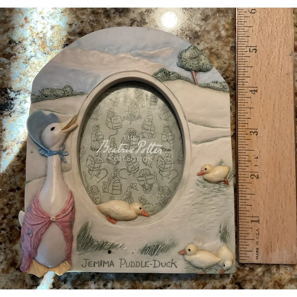 VTG Photo Frame Jemima Puddle Duck Beatrix Potter Collection 1993-1994 Charpente